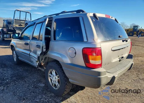 2002 Jeep Grand Cherokee Laredo z USA, uszkodzony, nr VIN 1J4GW48S22C133543